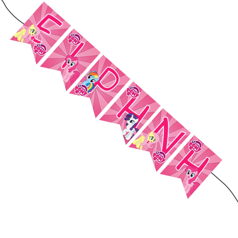 Σημαιάκια με όνομα My Little Pony