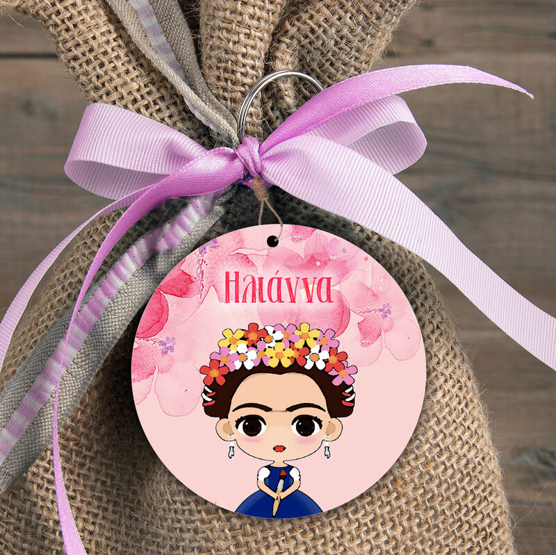 Φιγούρα Ξύλινη Frida Kahlo για μπομπονιέρα