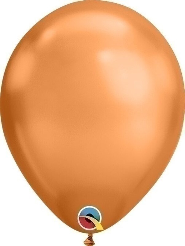 Μπαλόνια Λάτεξ 7'' Copper Chrome /100 τεμ