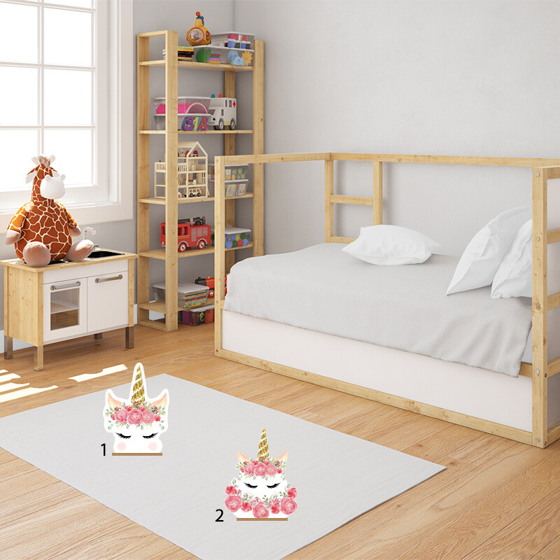 Διακοσμητική φιγούρα Unicorn 20cm Ξύλινη με βάση/1 τμχ