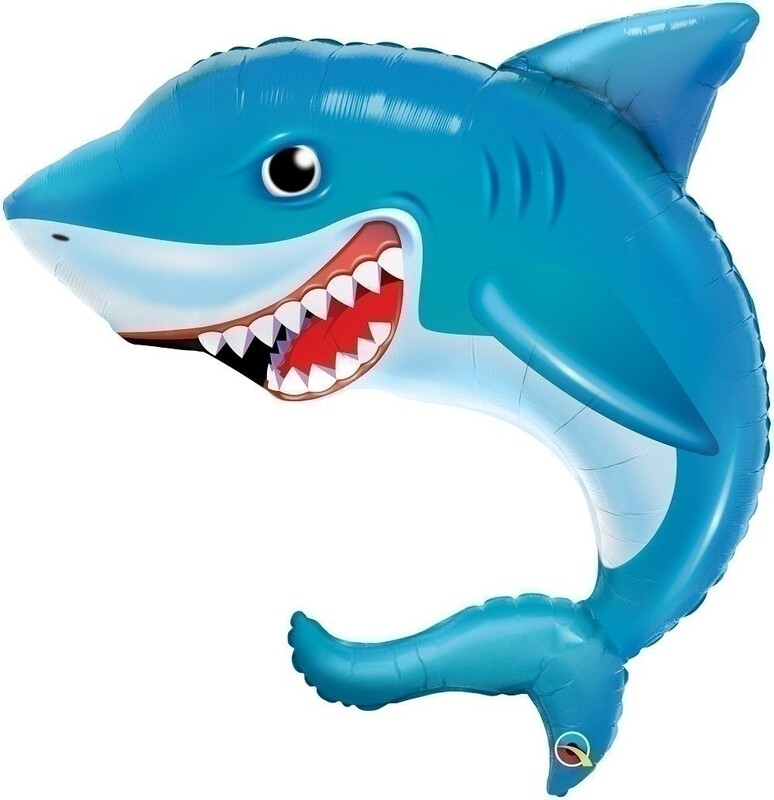 Μπαλόνι Φοιλ Σχήμα 36 Smiling Shark / 91 εκ