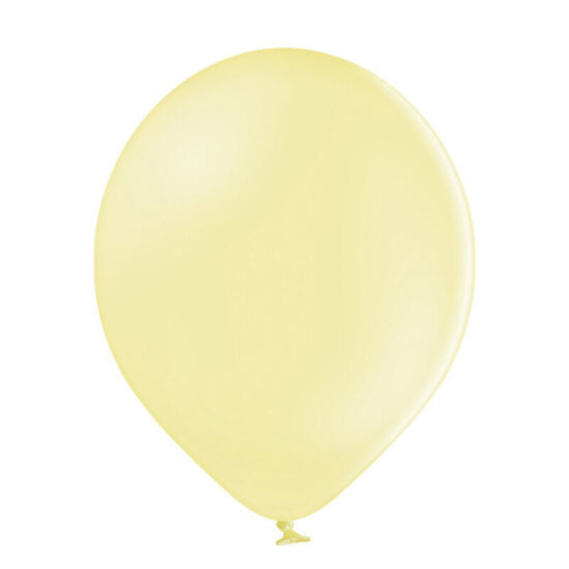 Μπαλόνια Λάτεξ 5 Λεμονί / 100 τεμ - Pastel Lemon