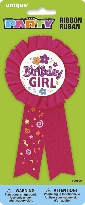 Κονκάρδα Birthday Girl /Award Ribbon
