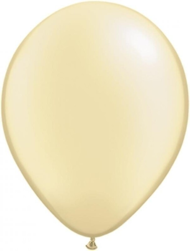 Μπαλόνια Λάτεξ 11 Pearl Ivory /100 τεμ