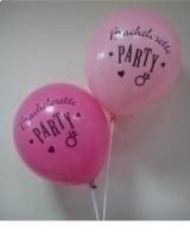 Μπαλόνια Λάτεξ 12'' Bachelorette Party /25 τεμ
