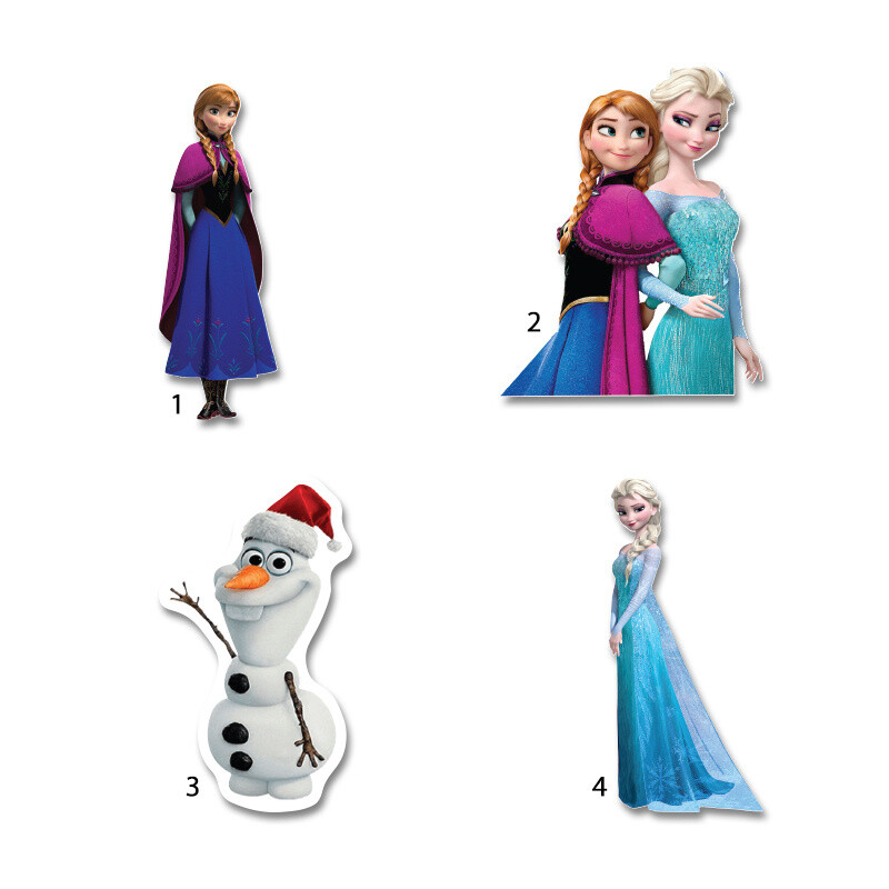 Διακοσμητική φιγούρα Frozen 10cm Ξύλινη/1τμχ