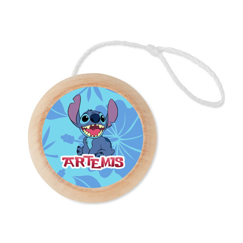 Ξύλινο Γιο – Γιο με όνομα Lilo & Stitch