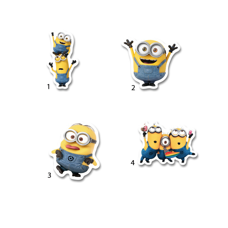 Διακοσμητική φιγούρα Minions 5cm Ξύλινη/1τμχ