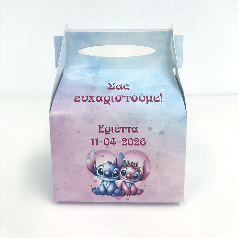 Κουτάκι Stitch & Angel τύπου Lunch Box