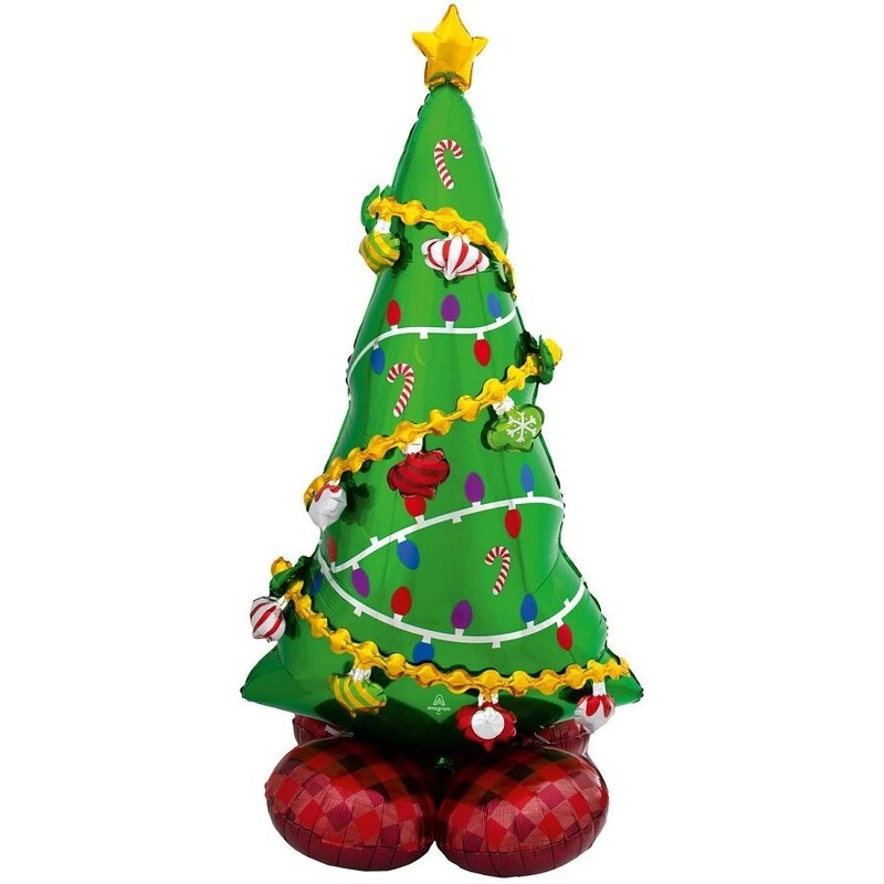 Μπαλόνι φοιλ AirLoonz Christmas Tree / 78εκ x 149εκ -  Χριστουγεννιάτικο Δέντρο