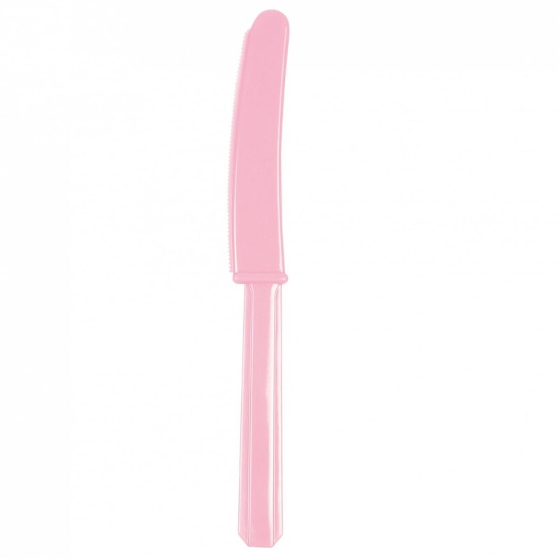 Μαχαίρια Πλαστικά New Pink  /10 τεμ