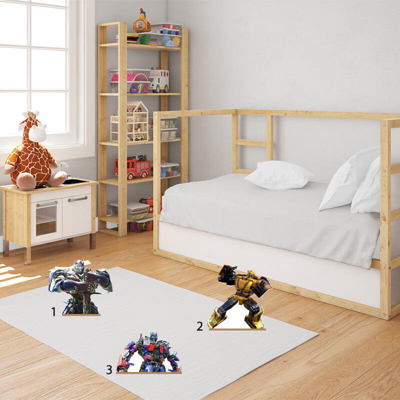 Διακοσμητική φιγούρα Transformers 20cm Ξύλινη με βάση/1 τμχ