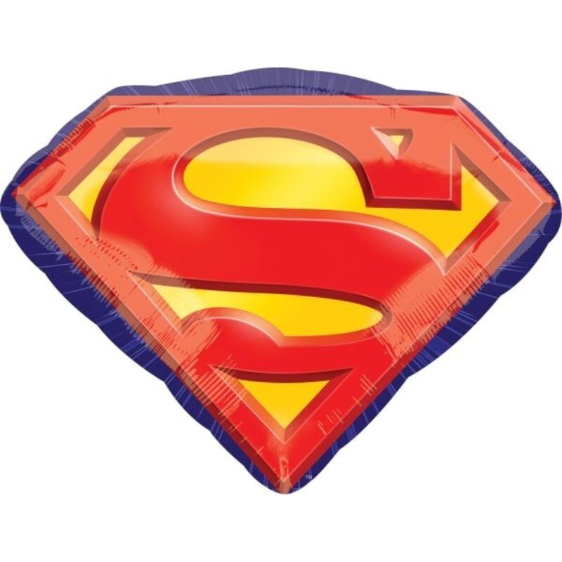 Μπαλόνι Φοιλ Σχήμα Superman Emblem / 66εκ x 50εκ