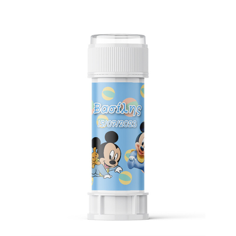 Σαπουνόφουσκες με όνομα Baby Mickey