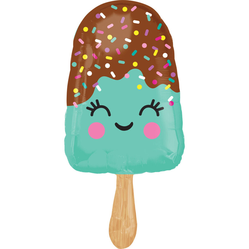 Μπαλόνι Φοιλ Σχήμα Happy Ice Cream Bar  43εκ x 88εκ - Παγωτό