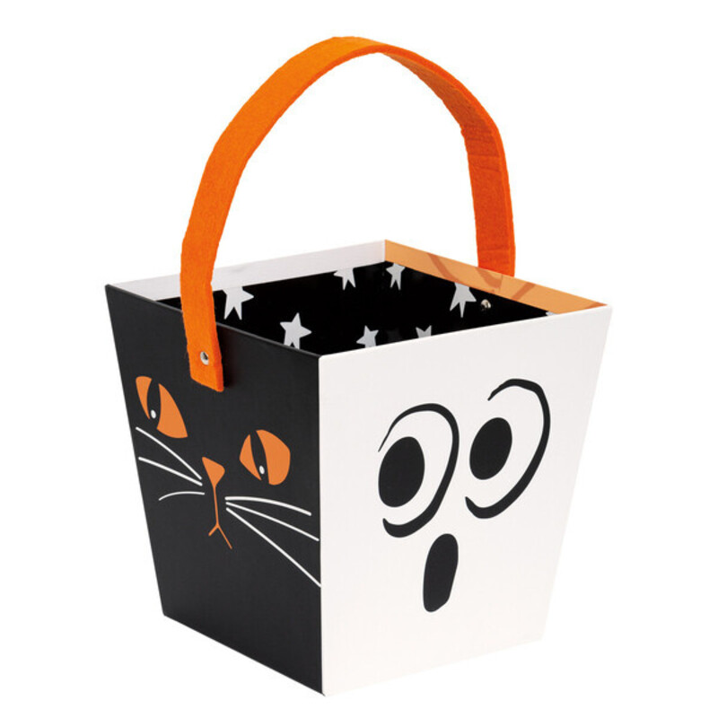 Χάρτινο καλαθάκι Bats & Boos Halloween