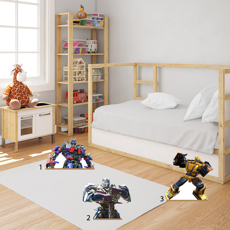 Διακοσμητική φιγούρα Transformers 50cm Ξύλινη με βάση/1 τμχ