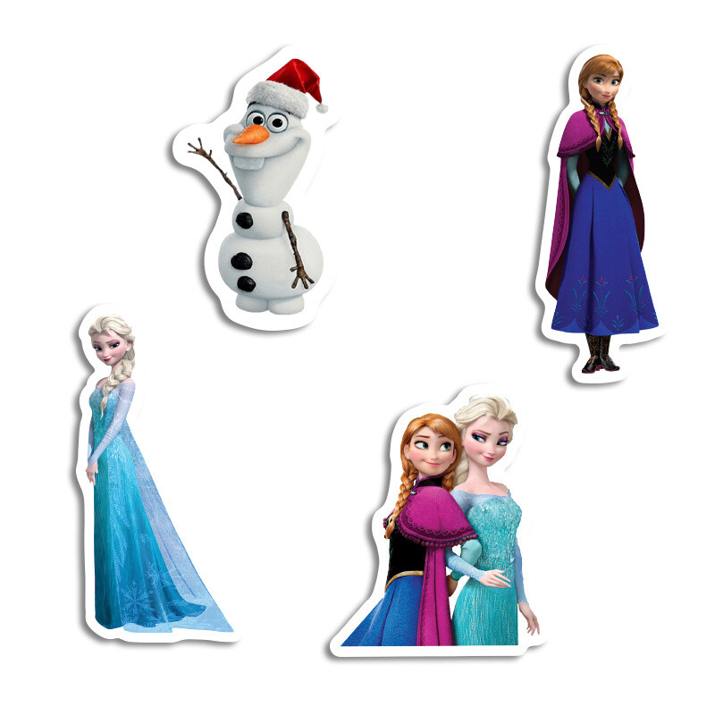 Αυτοκόλλητα Frozen 10cm / 8τμχ
