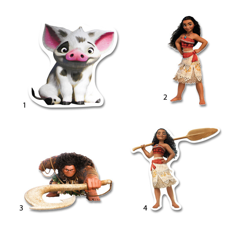 Διακοσμητική φιγούρα Moana 10cm Ξύλινη/1τμχ