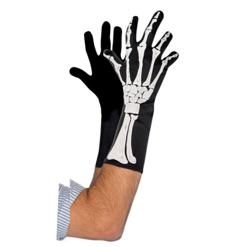 Γάντια Σκελετός  3D One Size