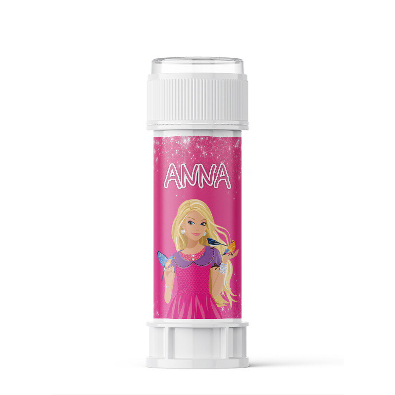 Σαπουνόφουσκες με όνομα Barbie