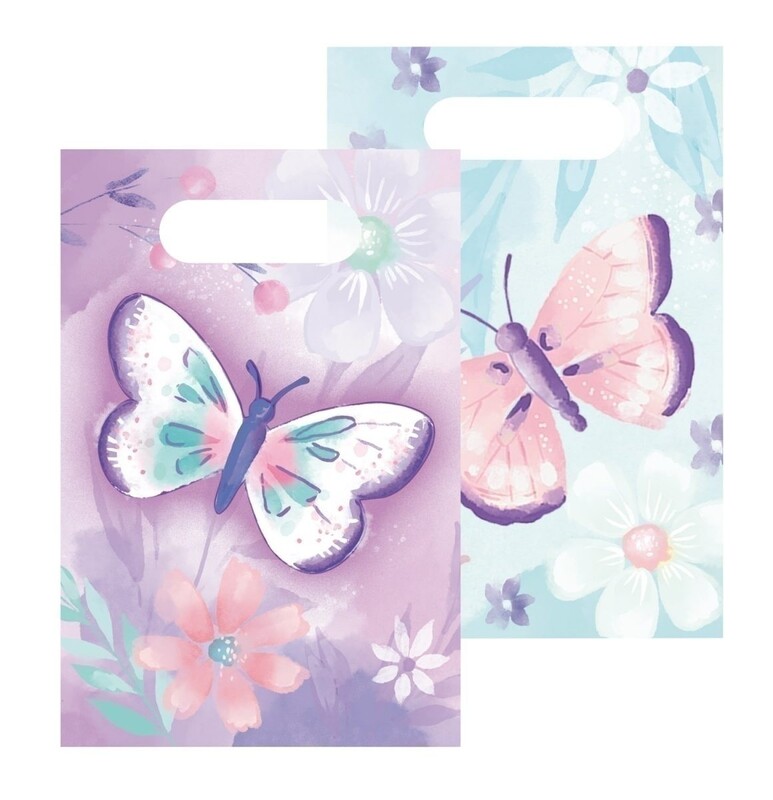 Τσάντες Δώρου Πεταλούδες Flutter /Butterfly  8 τεμ