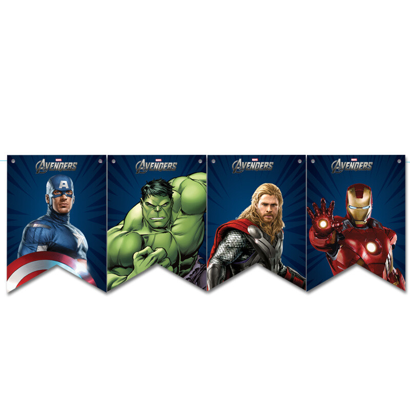 Κρεμαστά σημαιάκια Avengers
