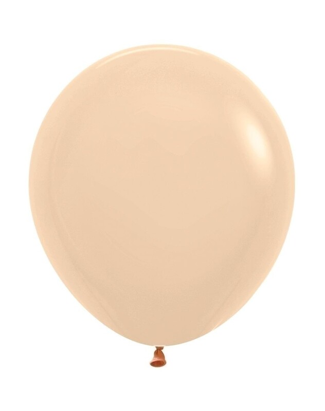 Μπαλόνια Λάτεξ 18 Pastel Matte Malibu Peach / 25 τεμ