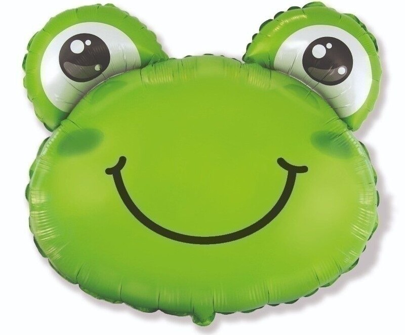 Μπαλόνι Φοιλ Σχήμα Κεφάλι Βάτραχος / 69 εκ Frog