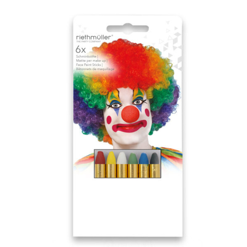 6 Make Up Sticks Pastel