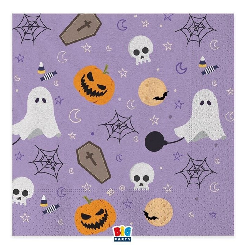 Χαρτοπετσέτες φαγητού Happy Halloween / 20 τμχ