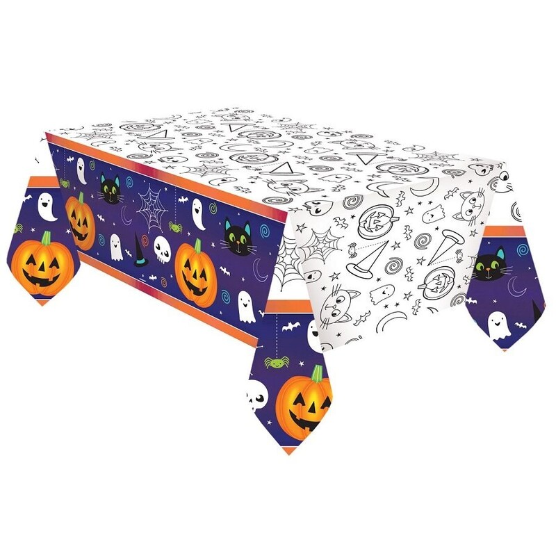 Τραπεζομάντηλο Χάρτινο Hallo-ween / 120 x 180 εκ