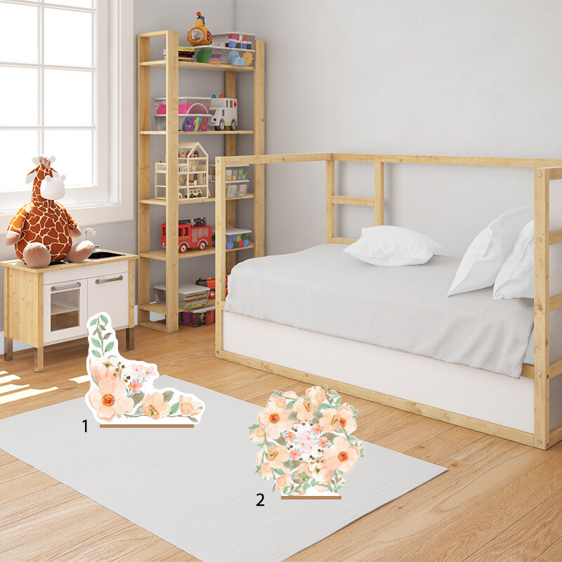 Διακοσμητική φιγούρα Boho Birthday 50cm Ξύλινη με βάση/1 τμχ
